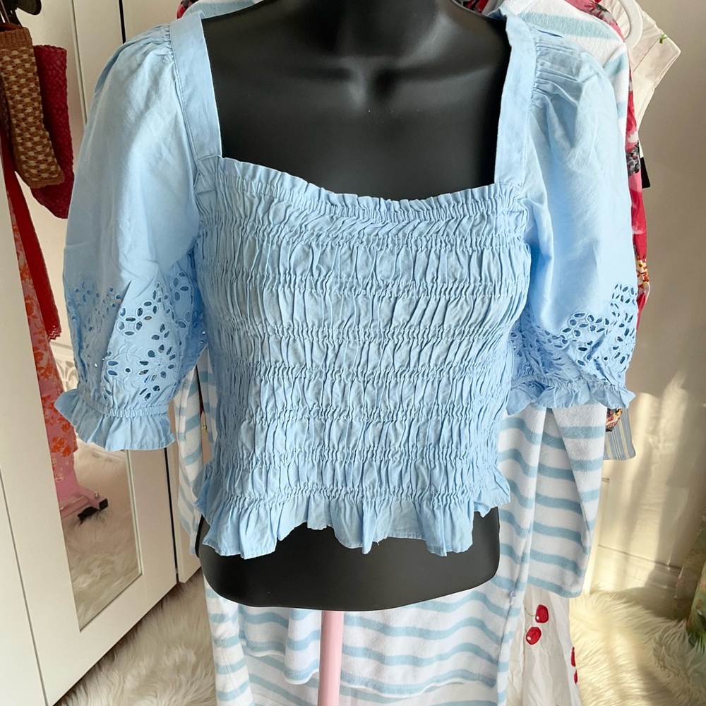 ❣️CROP BLOUSE - Picture 6 of 9